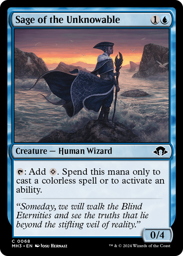 Image of Sage of the Unknowable (MH3-068) - Modern Horizons 3