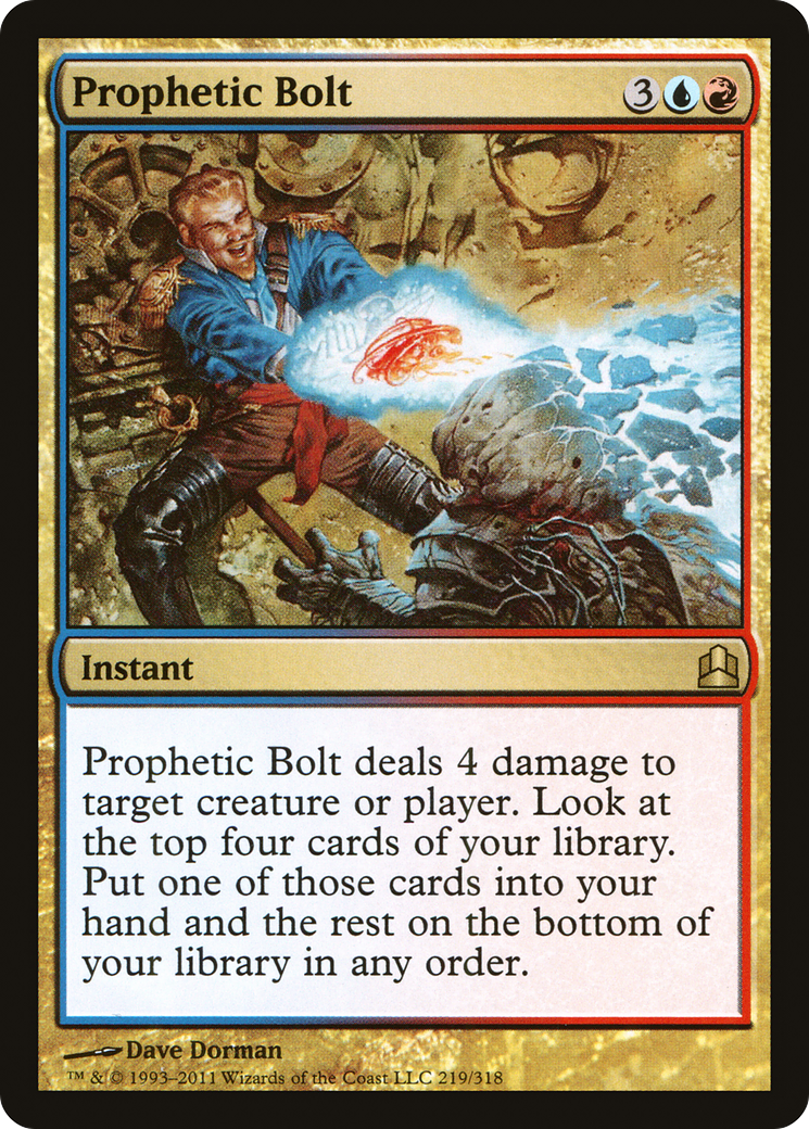 Image of Prophetic Bolt (CMD-219) - Commander 2011