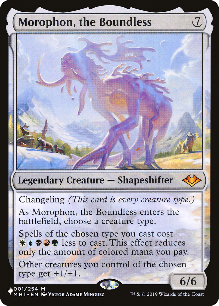 Image of Morophon, the Boundless (LIST-MH1-1) - The List