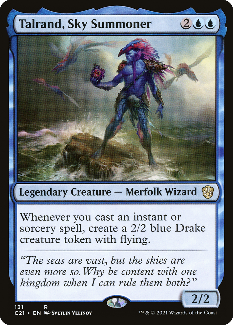 Image of Talrand, Sky Summoner (C21-131) - Commander 2021
