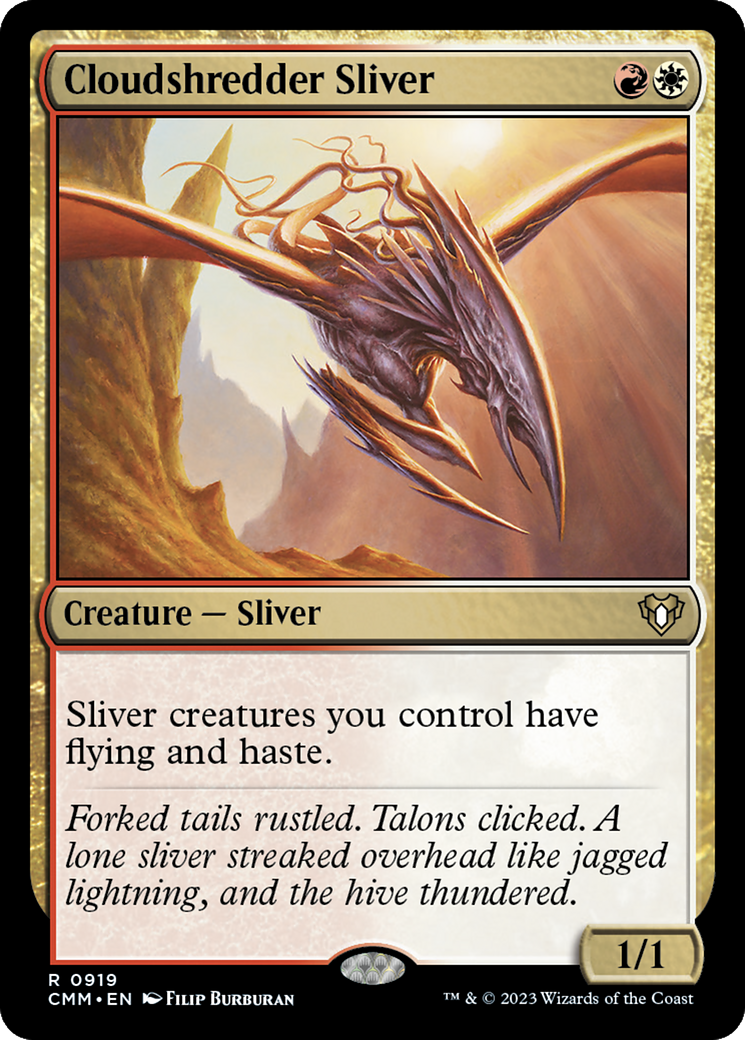 Image of Cloudshredder Sliver (CMM-919) - Commander Masters