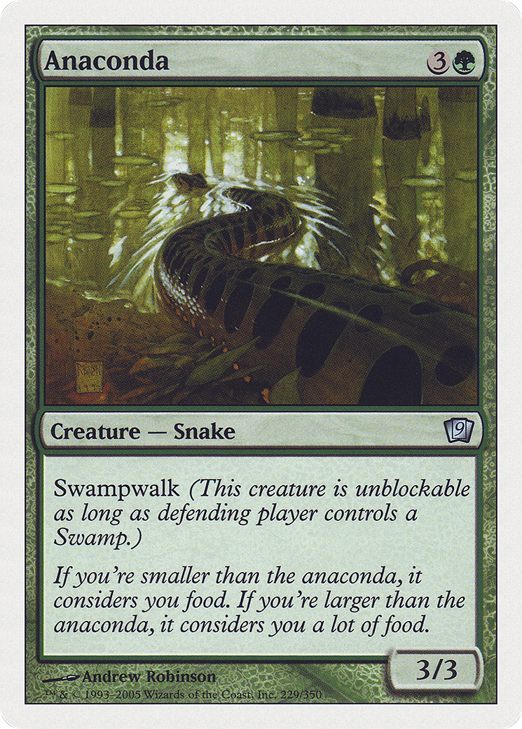 Image of Anaconda (9ED-229★) - 9th Edition
