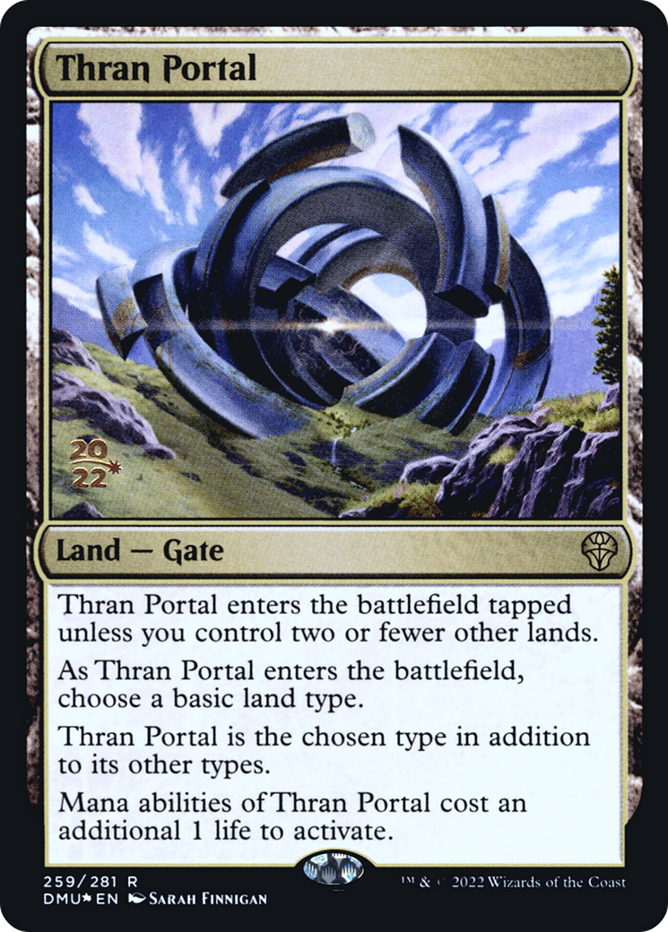 Image of Thran Portal (PRE-259) - Dominaria United Promos Foil