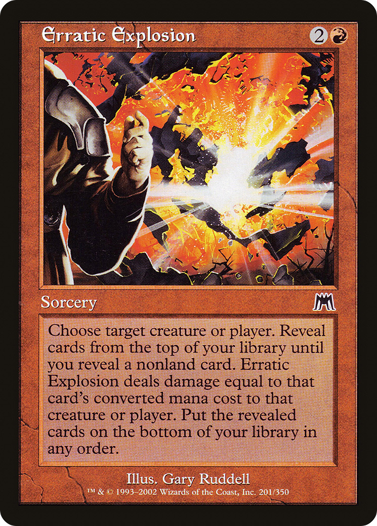 Image of Erratic Explosion (ONS-201) - Onslaught