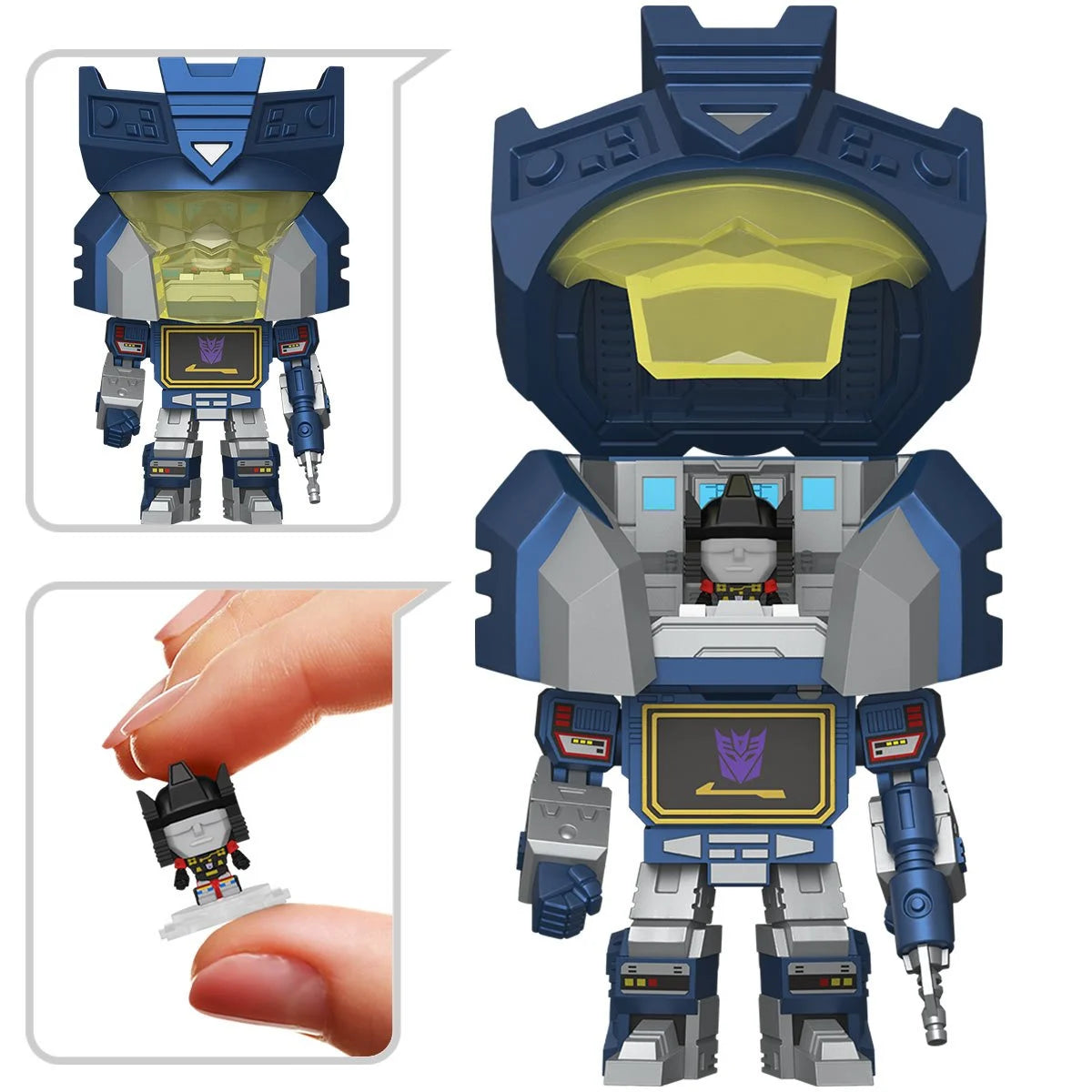 Image of Transformers Soundwave with Rumble Funko Bitty Pop! Bitty Bot Vinyl Figure