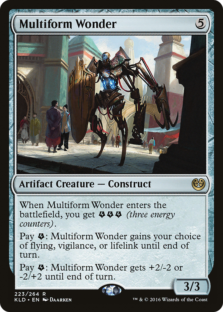 Image of Multiform Wonder (KLD-223) - Kaladesh Foil