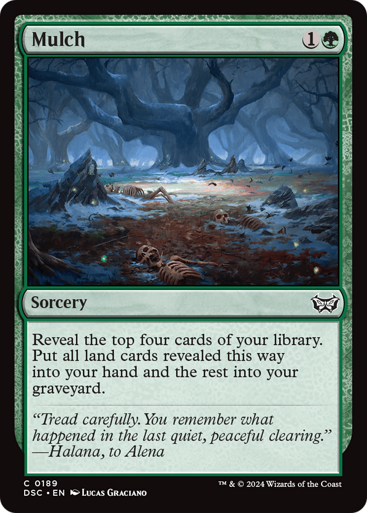 Image of Mulch (DSC-189) - Duskmourn: House of Horror Commander