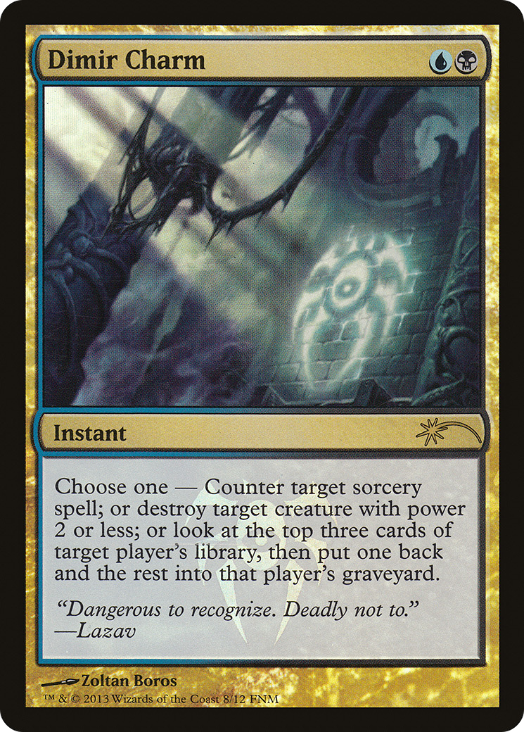Image of Dimir Charm (FNM-008) - Friday Night Magic 2013 Foil
