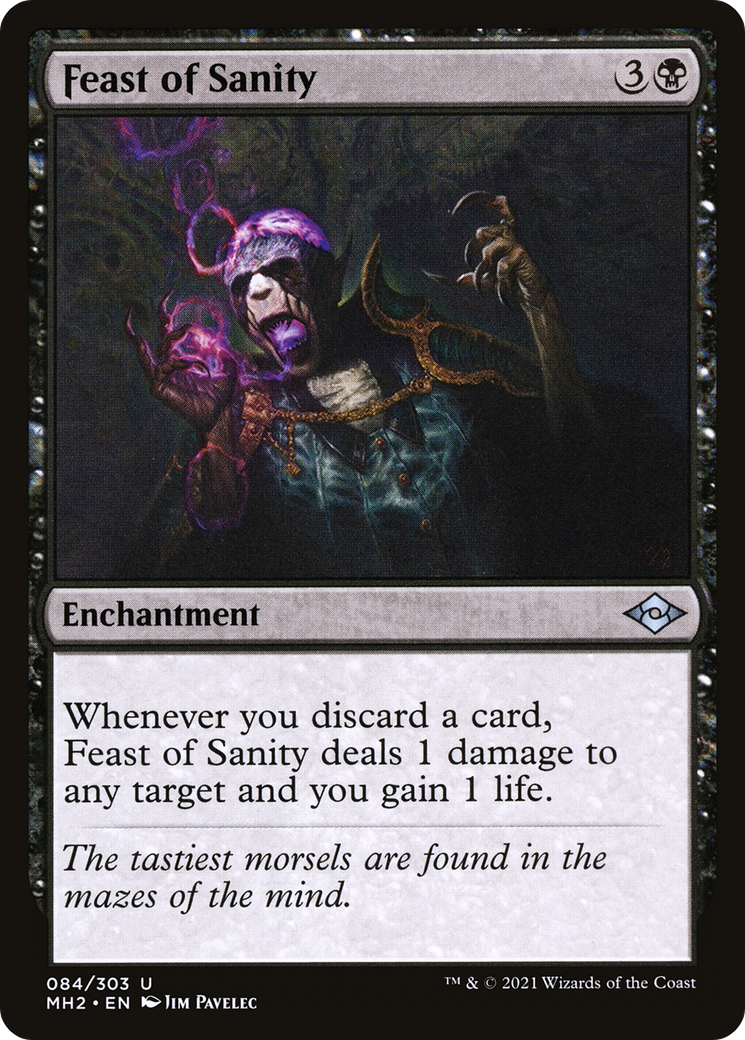 Image of Feast of Sanity (MH2-084) - Modern Horizons 2 Foil