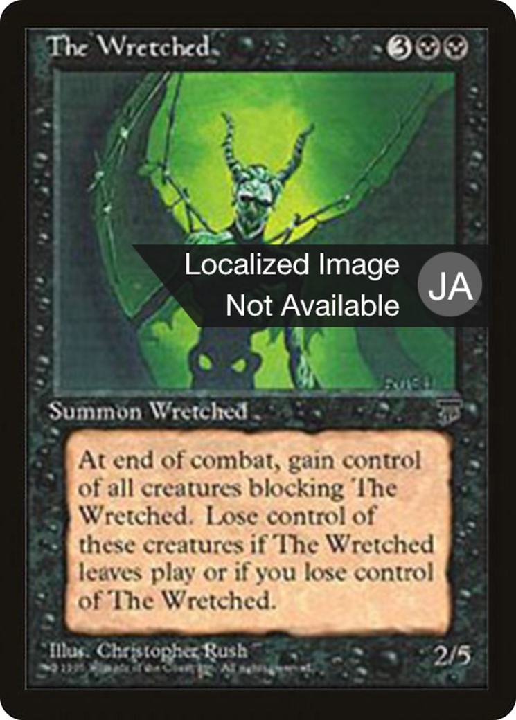 Image of The Wretched (BCHR-039) - Chronicles Foreign Black Border