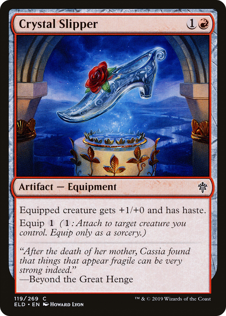 Image of Crystal Slipper (ELD-119) - Throne of Eldraine
