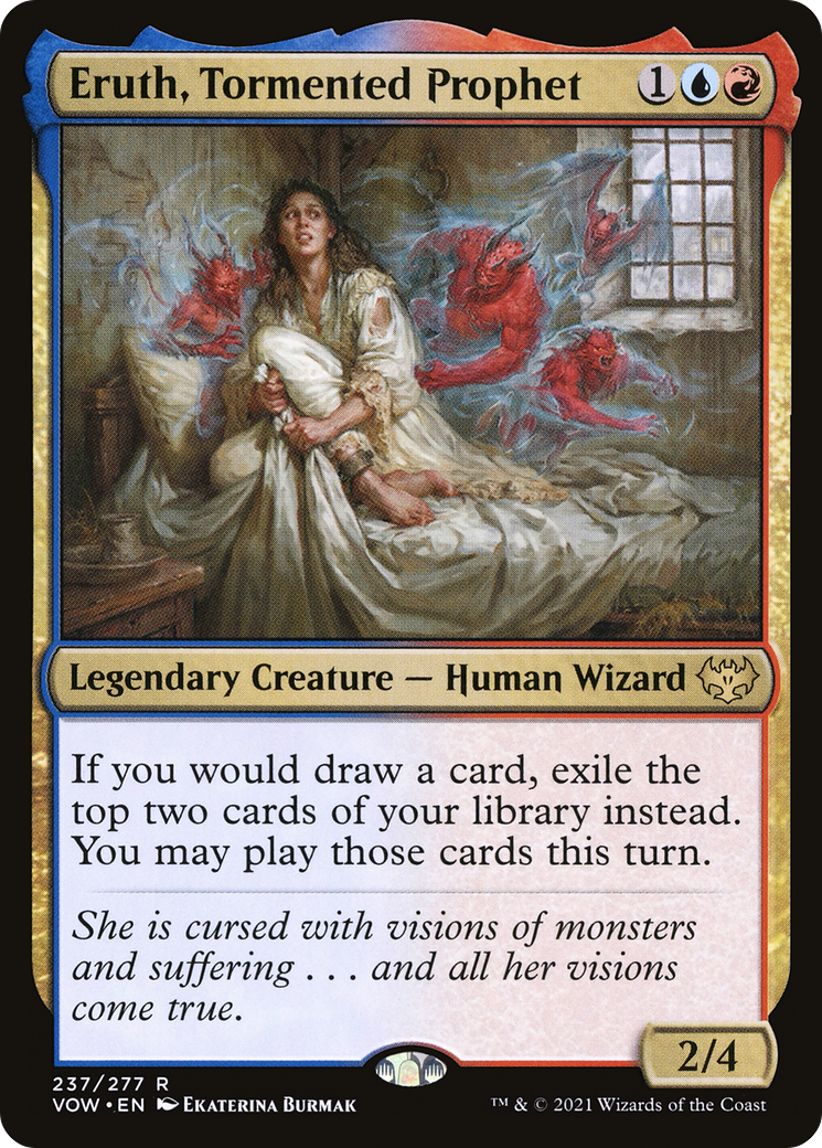 Image of Eruth, Tormented Prophet (VOW-237) - Innistrad: Crimson Vow