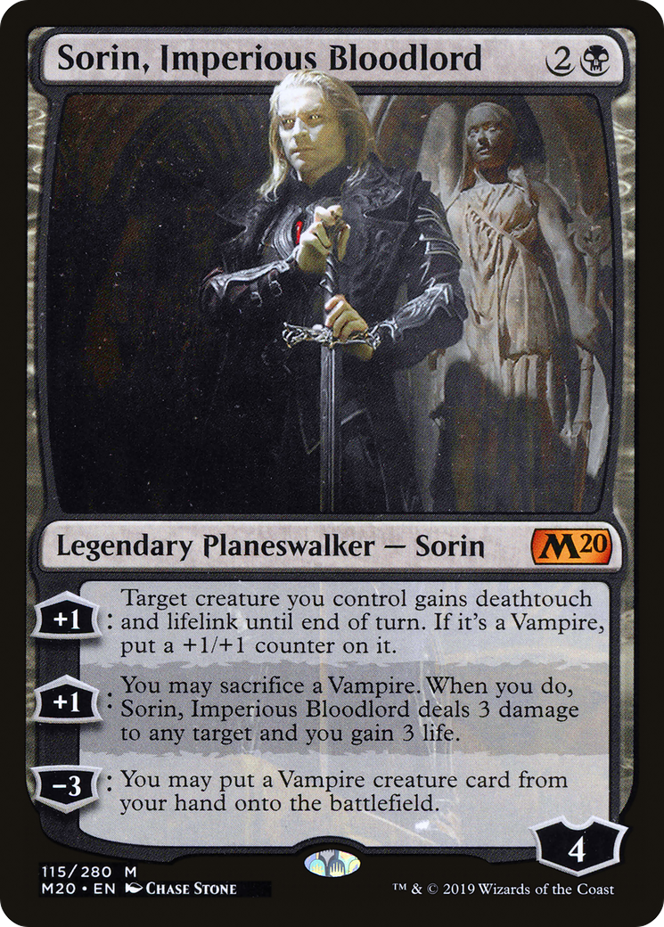 Image of Sorin, Imperious Bloodlord (M20-115) - Core Set 2020 Foil