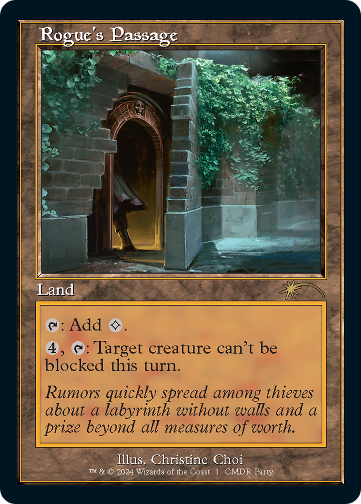 Image of Rogue's Passage (Retro Frame) (WPN-001) - Wizards Play Network 2024