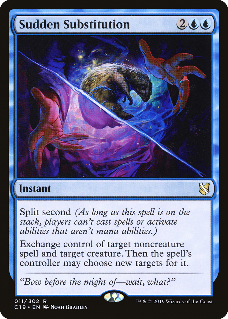 Image of Sudden Substitution (C19-011) - Commander 2019