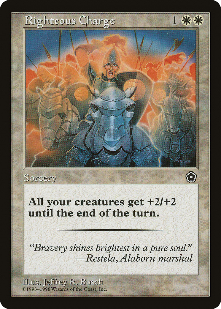 Image of Righteous Charge (P02-020) - Portal Second Age