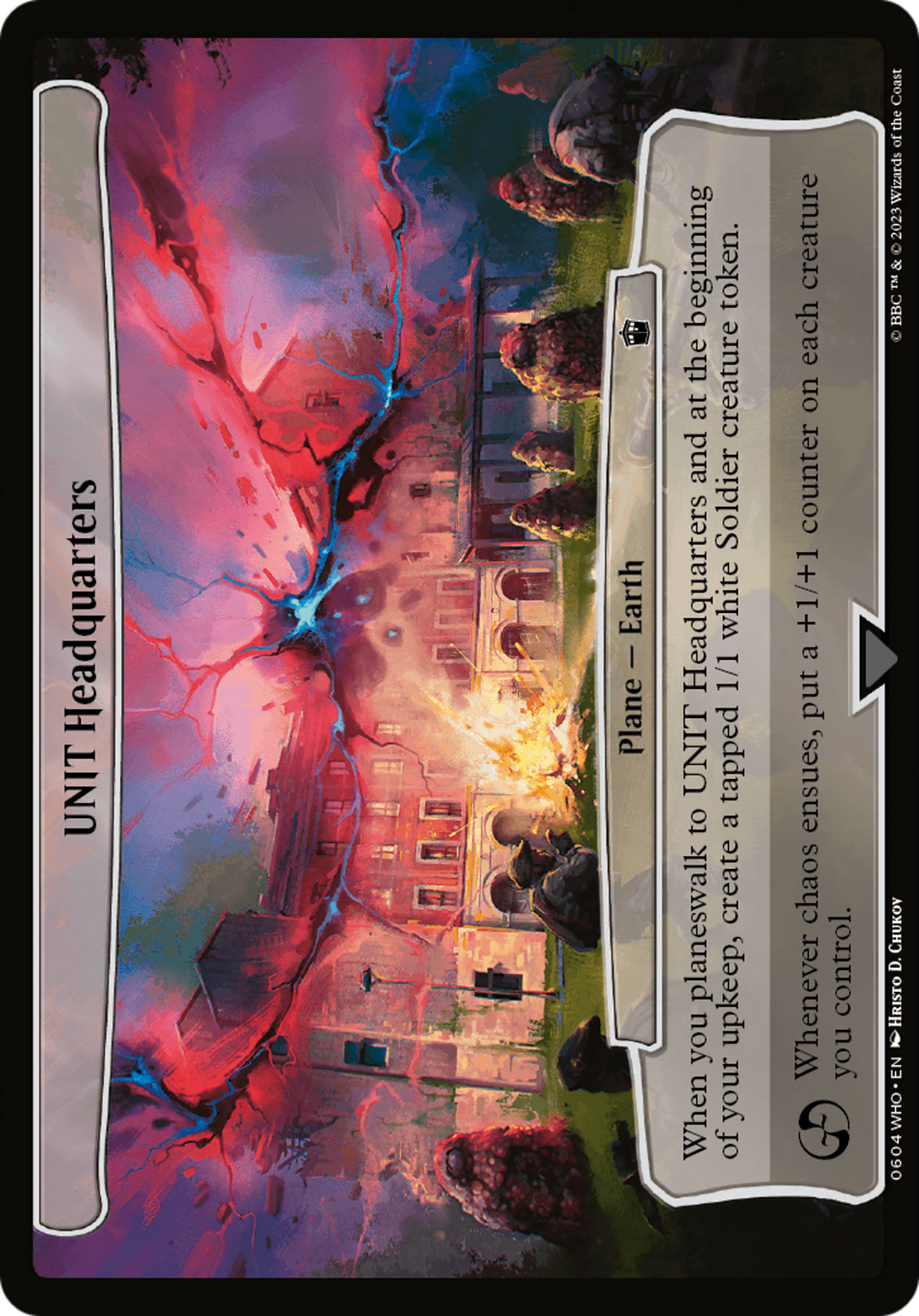 Image of UNIT Headquarters (WHO-604) - Doctor Who