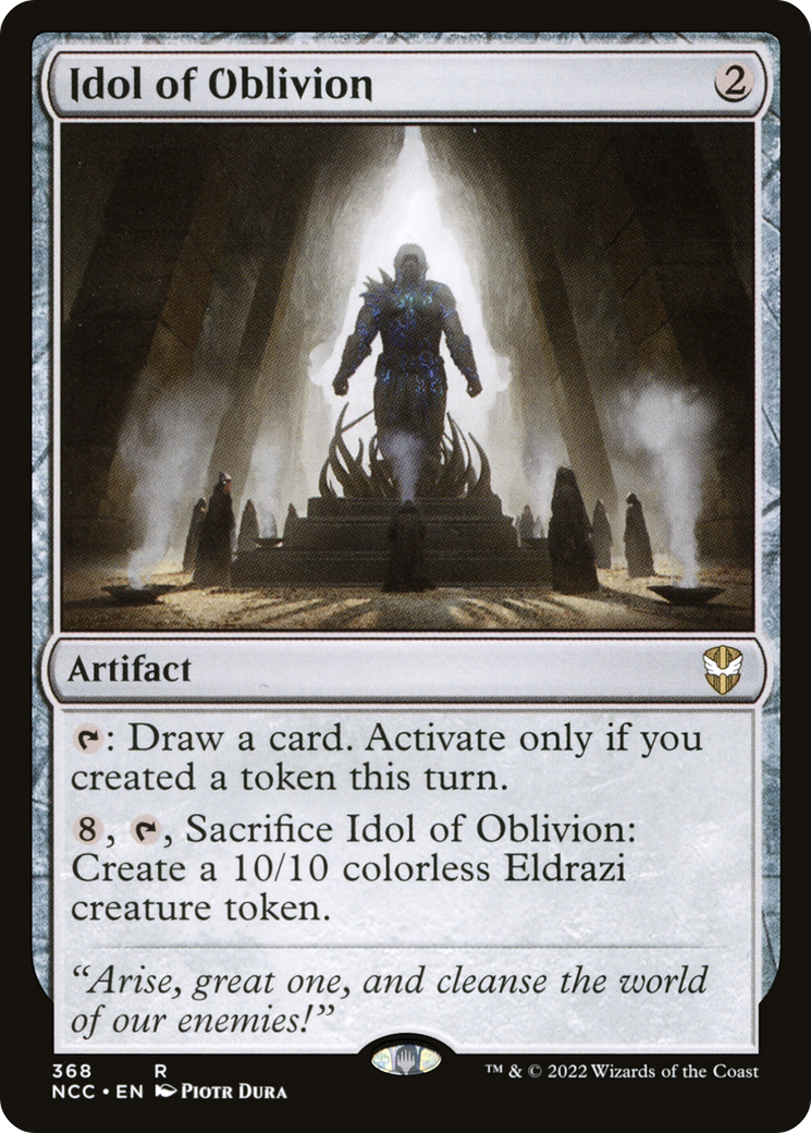 Image of Idol of Oblivion (NCC-368) - New Capenna Commander