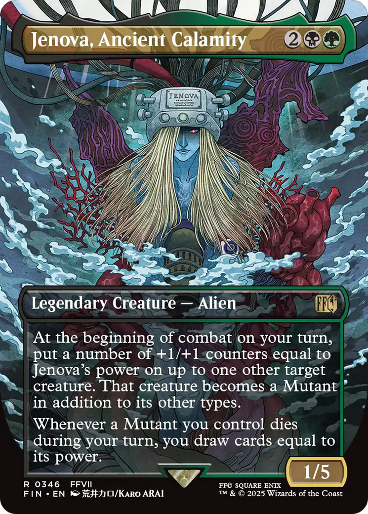 Image of Jenova, Ancient Calamity (Borderless) (FIN-346) - FINAL FANTASY (Borderless)