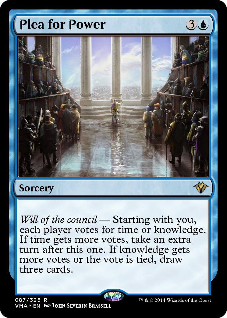 Image of Plea for Power (VMA-087) - Vintage Masters