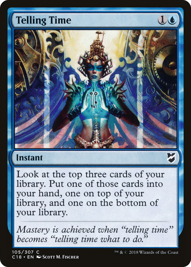 Image of Telling Time (C18-105) - Commander 2018