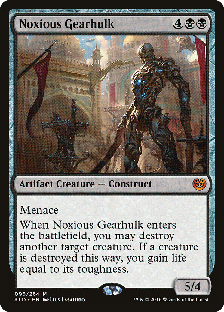 Image of Noxious Gearhulk (KLD-096) - Kaladesh Foil