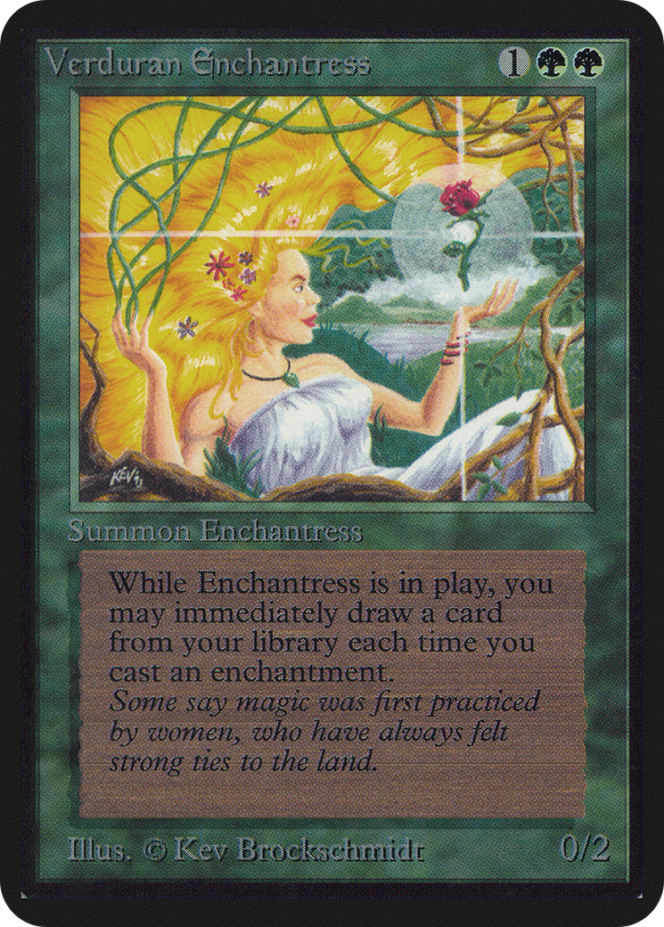 Image of Verduran Enchantress (LEA-) - Limited Edition Alpha