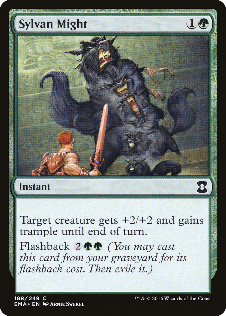 Image of Sylvan Might (EMA-188) - Eternal Masters Foil