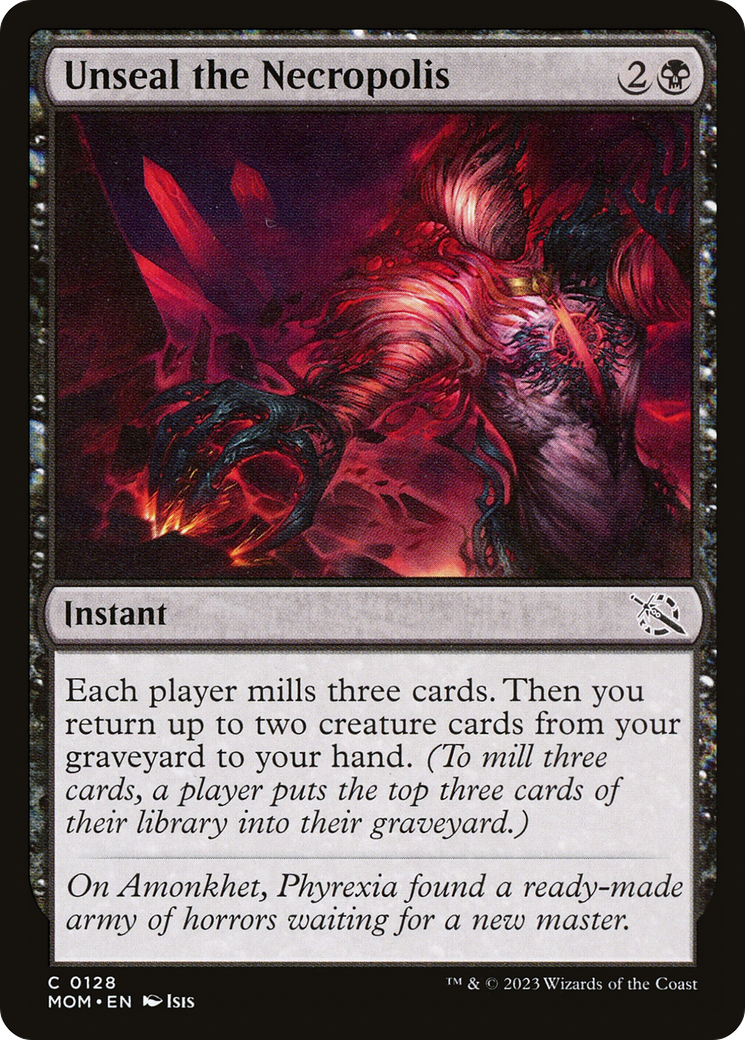 Image of Unseal the Necropolis (MOM-128) - March of the Machine Foil