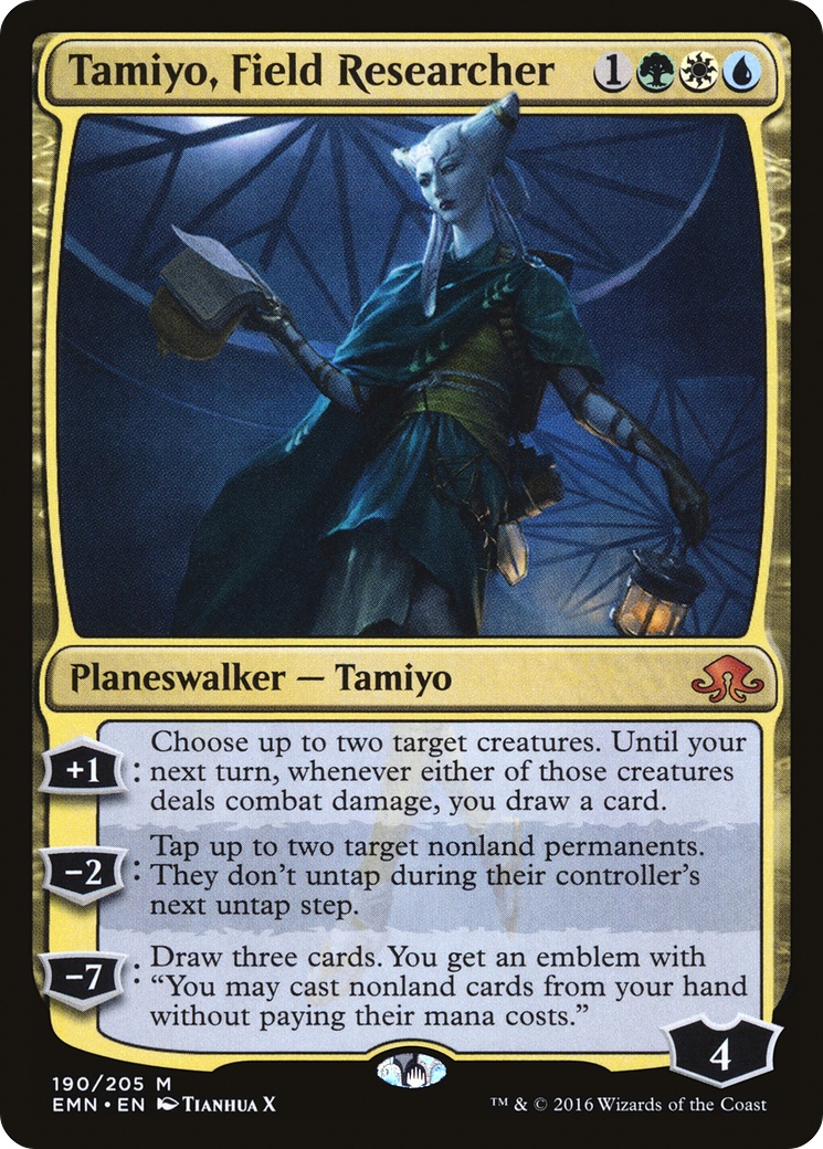 Image of Tamiyo, Field Researcher (EMN-190) - Eldritch Moon Foil