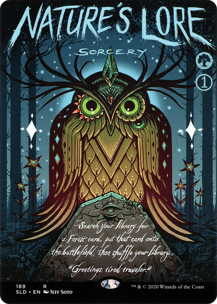 Image of Nature's Lore (SLD-189) - Secret Lair Drop (Borderless)