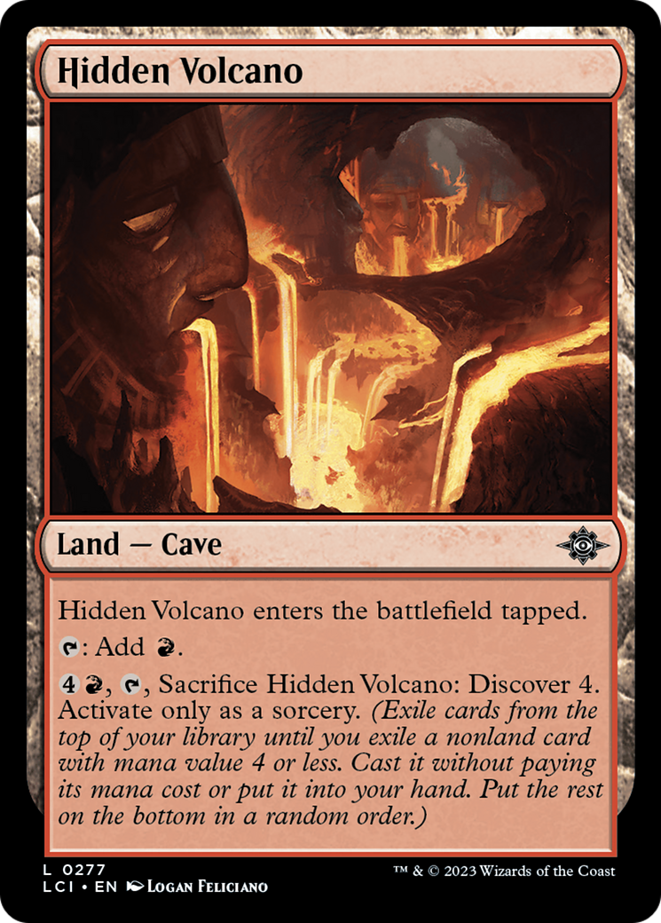 Image of Hidden Volcano (LCI-277) - The Lost Caverns of Ixalan