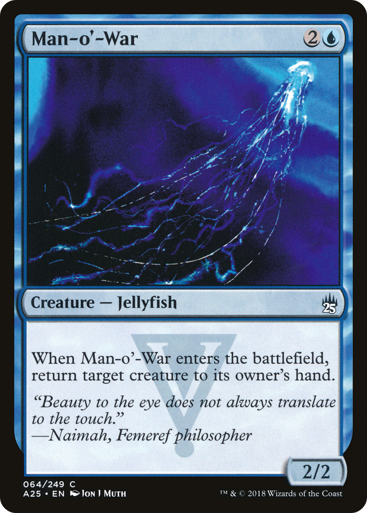 Image of Man-o'-War (A25-064) - Masters 25