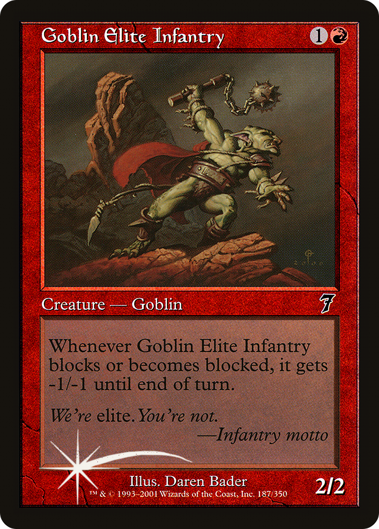 Image of Goblin Elite Infantry (7ED-187) - 7th Edition