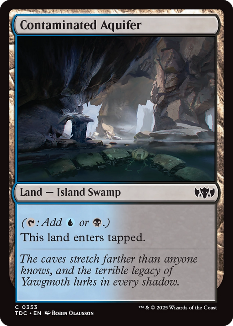 Image of Contaminated Aquifer (TDC-353) - Commander: Tarkir: Dragonstorm