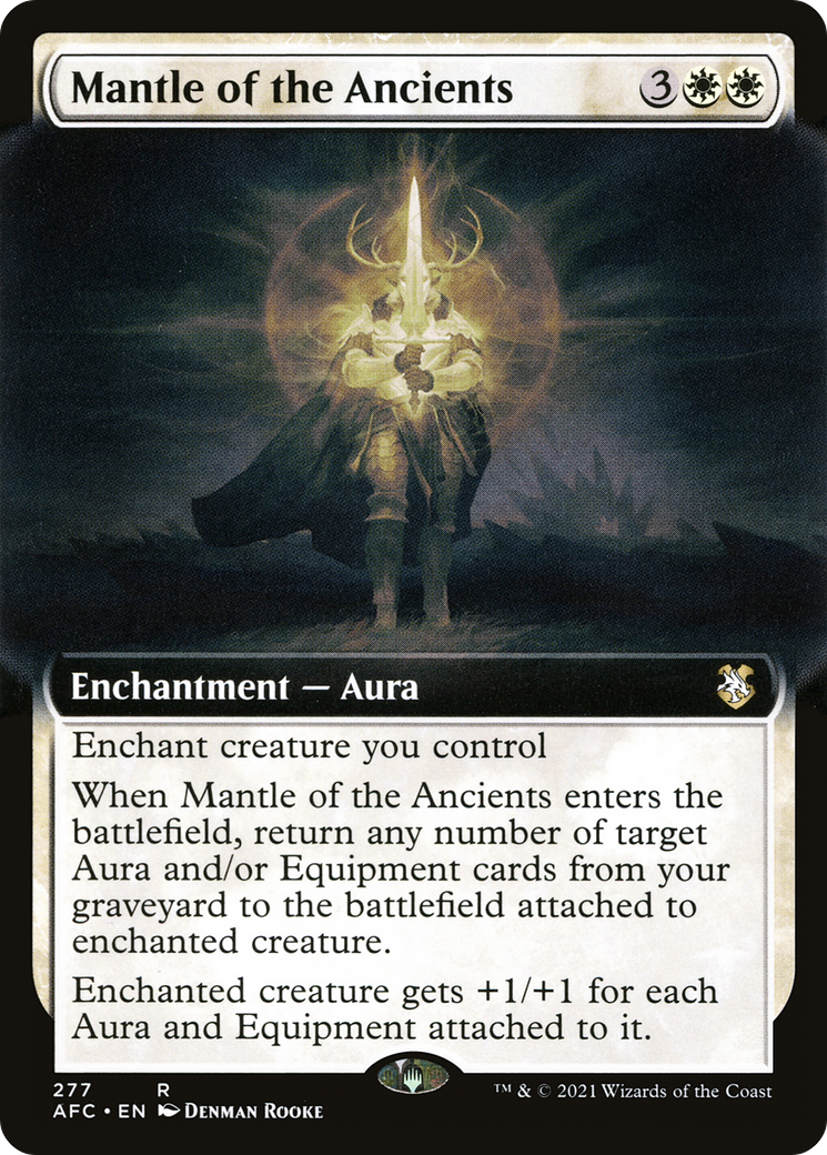 Image of Mantle of the Ancients (Extended Art) (AFC-277) - Forgotten Realms Commander: (Extended Art)