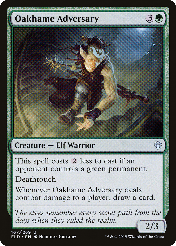 Image of Oakhame Adversary (ELD-167) - Throne of Eldraine