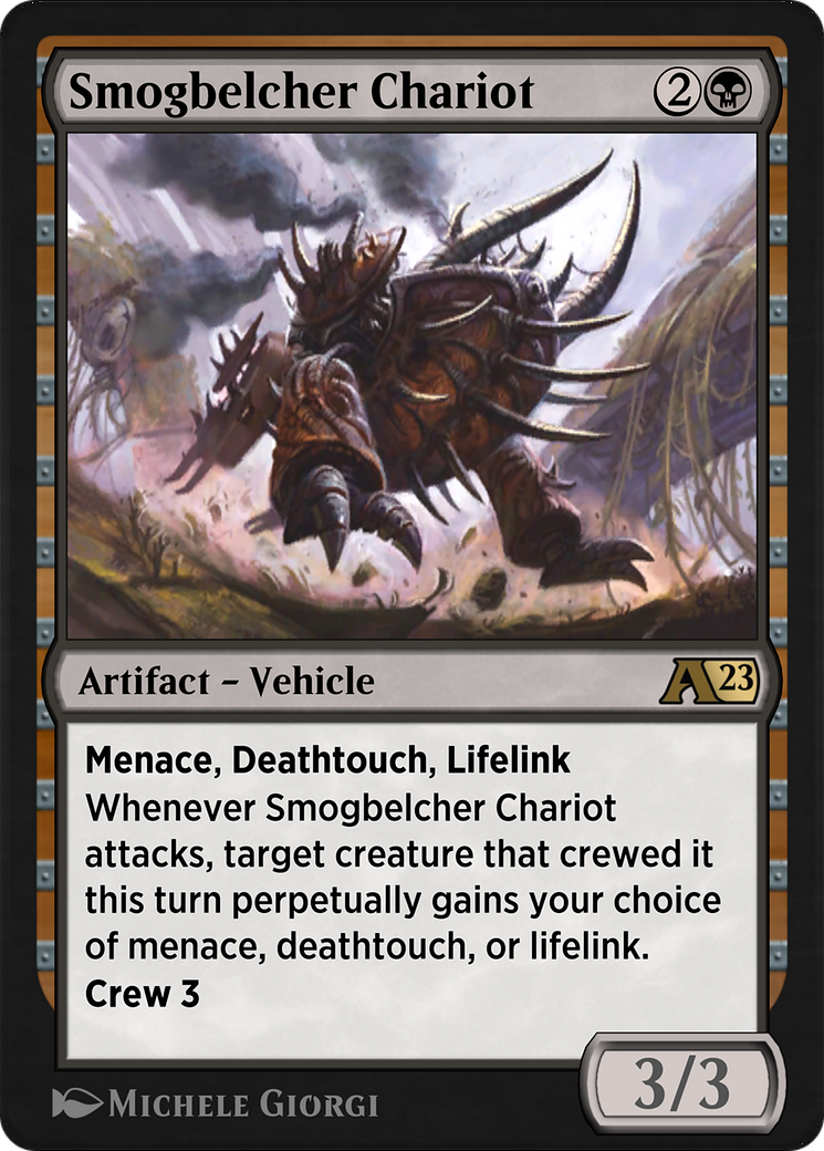 Image of Smogbelcher Chariot (YDMU-011) - Alchemy: Dominaria