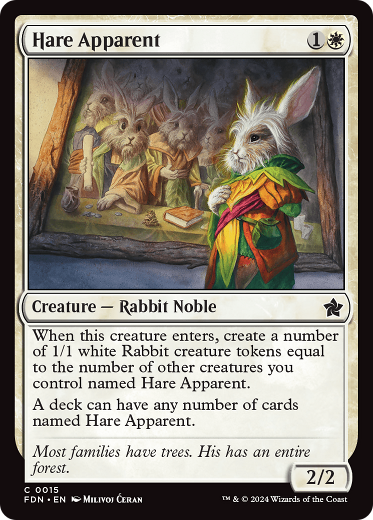 Image of Hare Apparent (FDN-015) - Foundations