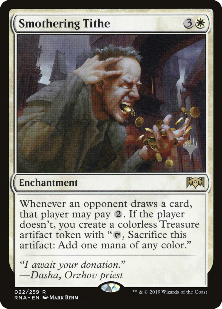 Image of Smothering Tithe (PPELD-22P) - Ravnica Allegiance Promos Foil