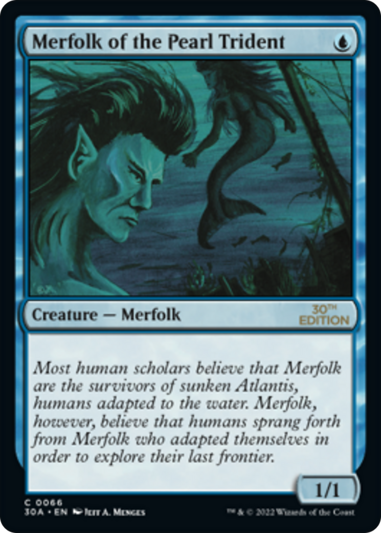 Image of Merfolk of the Pearl Trident (30A-066) - 30th Anniversary Edition