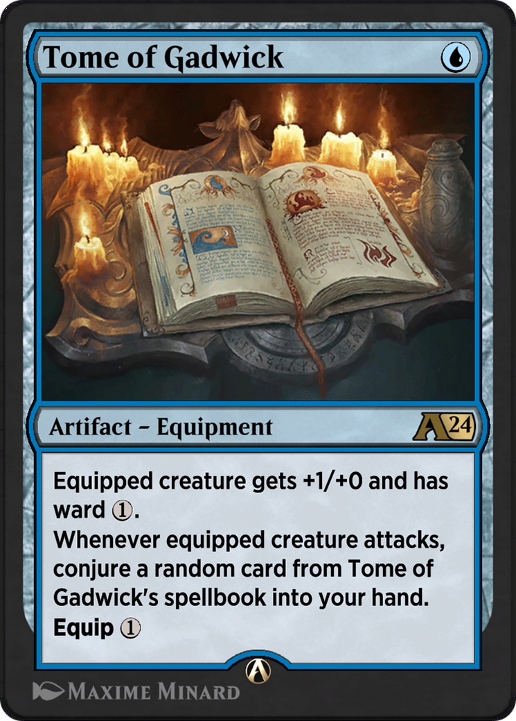 Image of Tome of Gadwick (YWOE-006) - Alchemy: Wilds of Eldraine