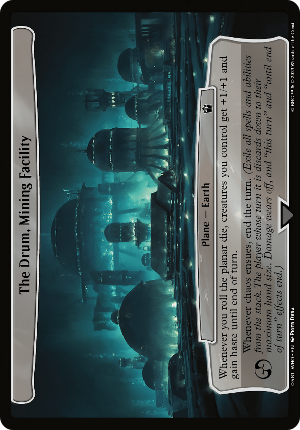 Image of The Drum, Mining Facility (WHO-581) - Doctor Who