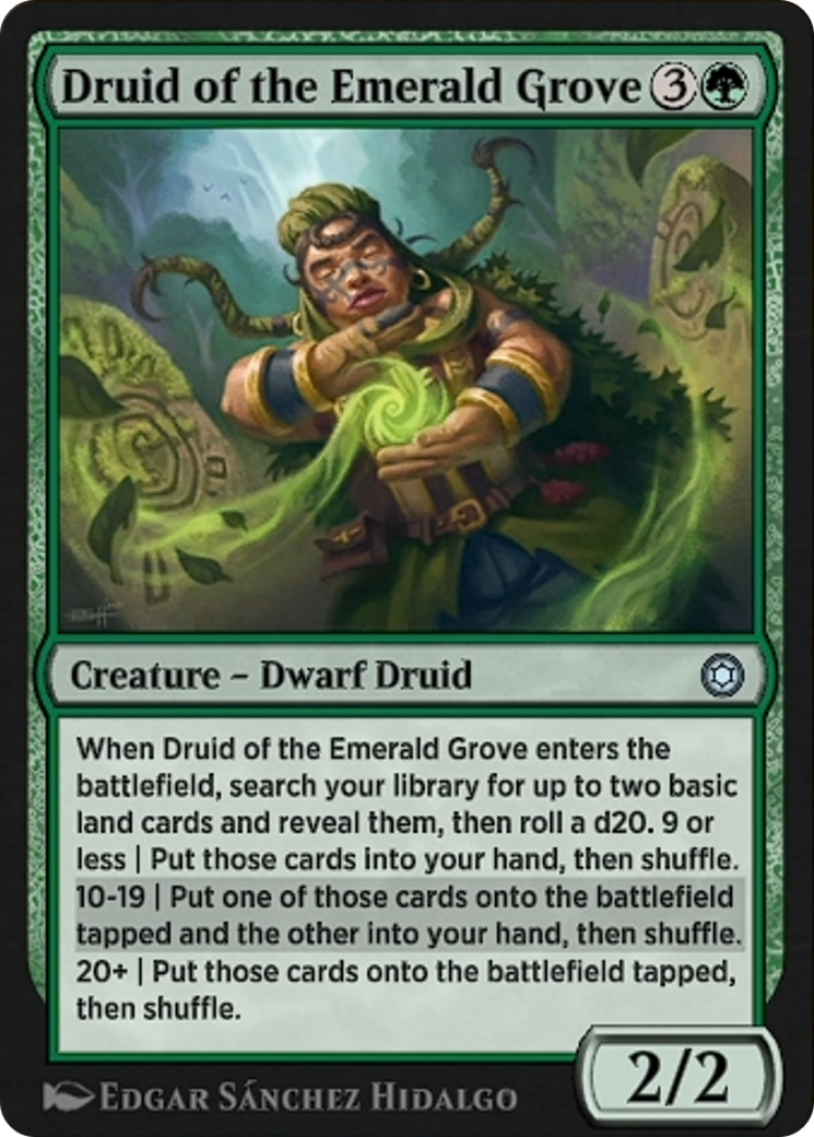 Image of Druid of the Emerald Grove (HBG-207) - Alchemy Horizons: Baldur's Gate