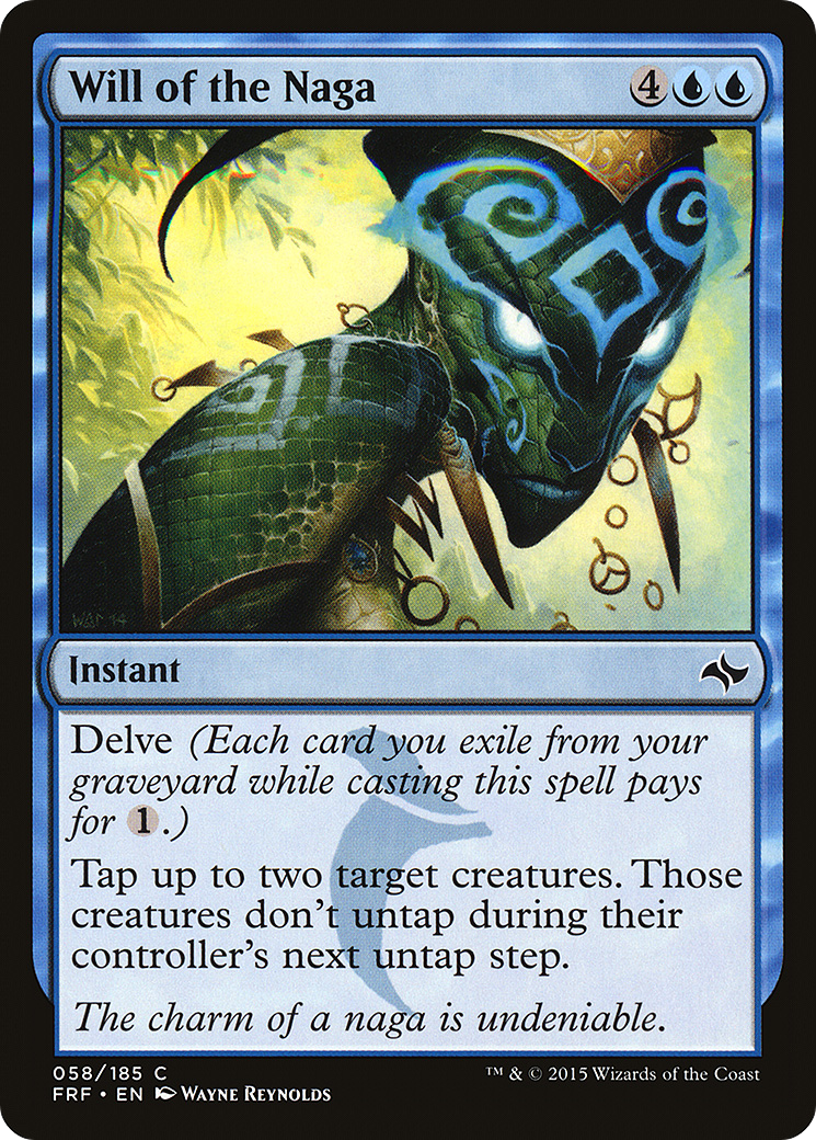 Image of Will of the Naga (FRF-058) - Fate Reforged