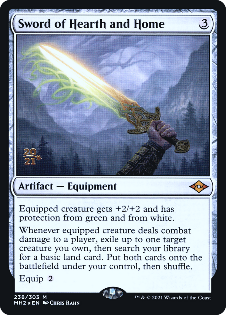 Image of Sword of Hearth and Home (PRE-238) - Modern Horizons 2 Promos Foil