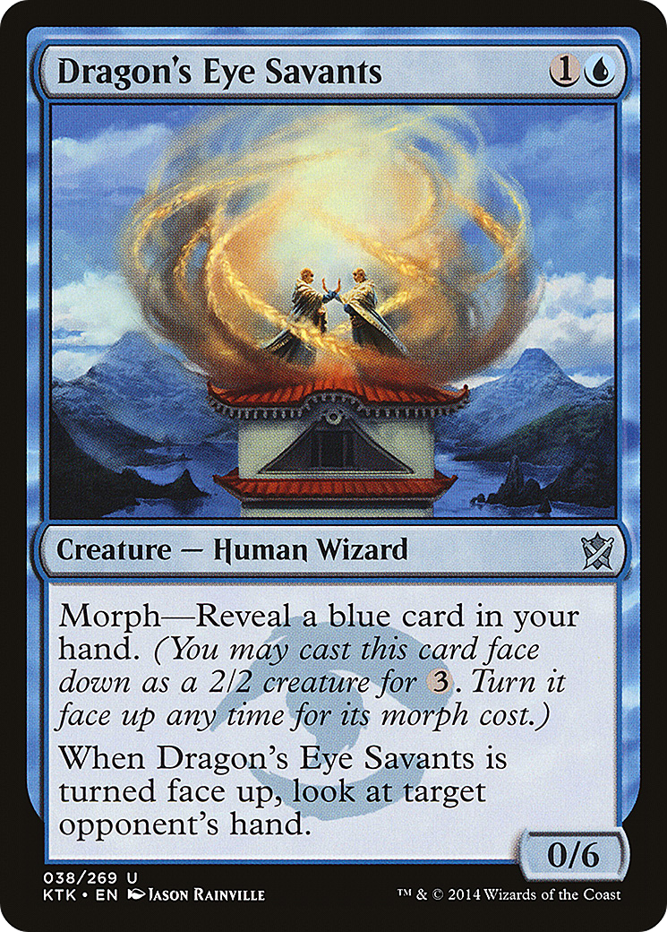 Image of Dragon's Eye Savants (KTK-038) - Khans of Tarkir