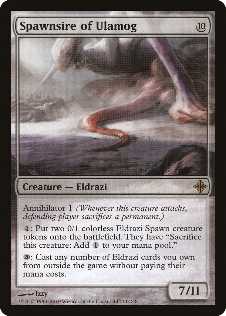 Image of Spawnsire of Ulamog (ROE-011) - Rise of the Eldrazi Foil