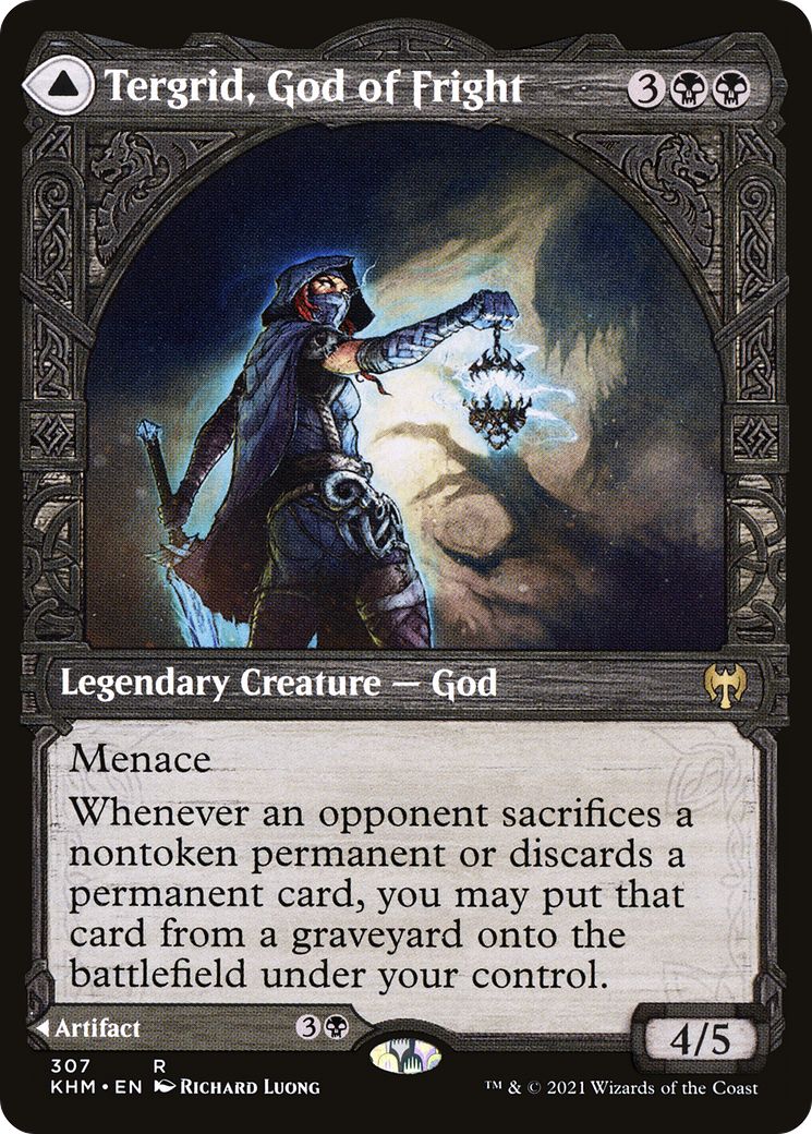 Image of Tergrid, God of Fright (Showcase) (KHM-307) - Kaldheim: (Showcase) Foil