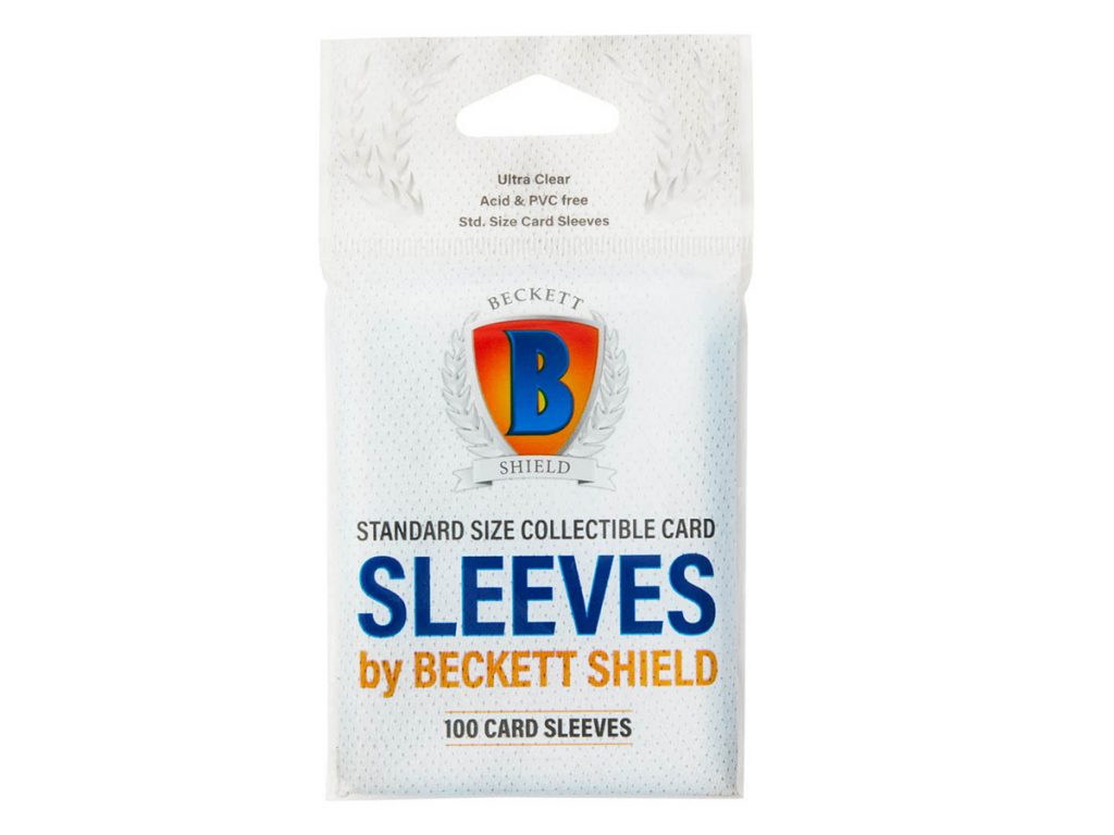 Beckett Standard Clear Sleeves